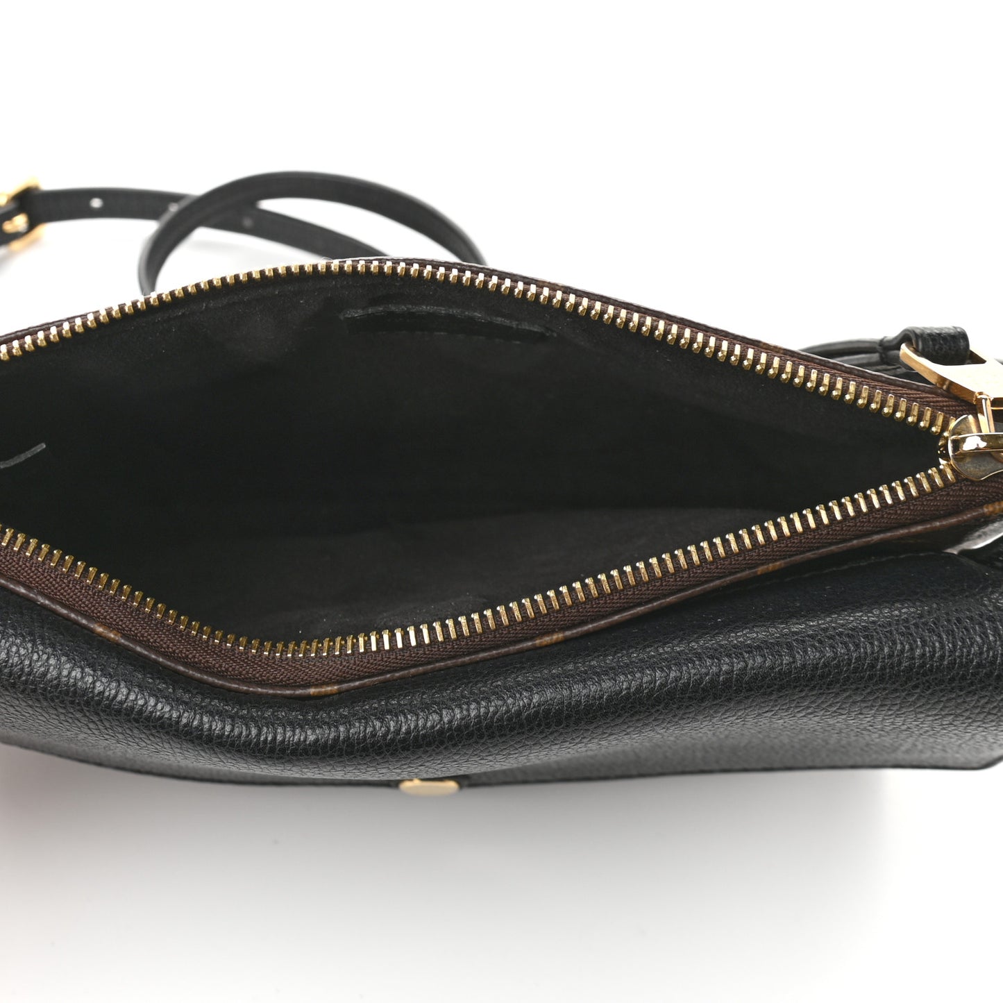 Monogram Twice Pochette Black