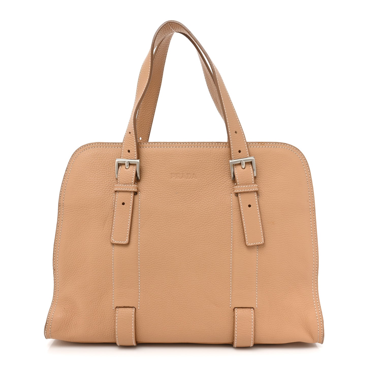 Vitello Daino Shoulder Bag Sughero