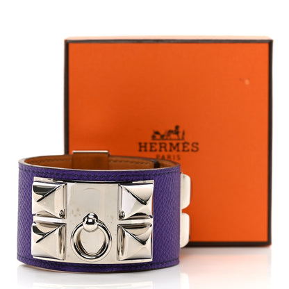 Hermes Epsom Collier De Chien CDC Bracelet S Crocus 6 of 6