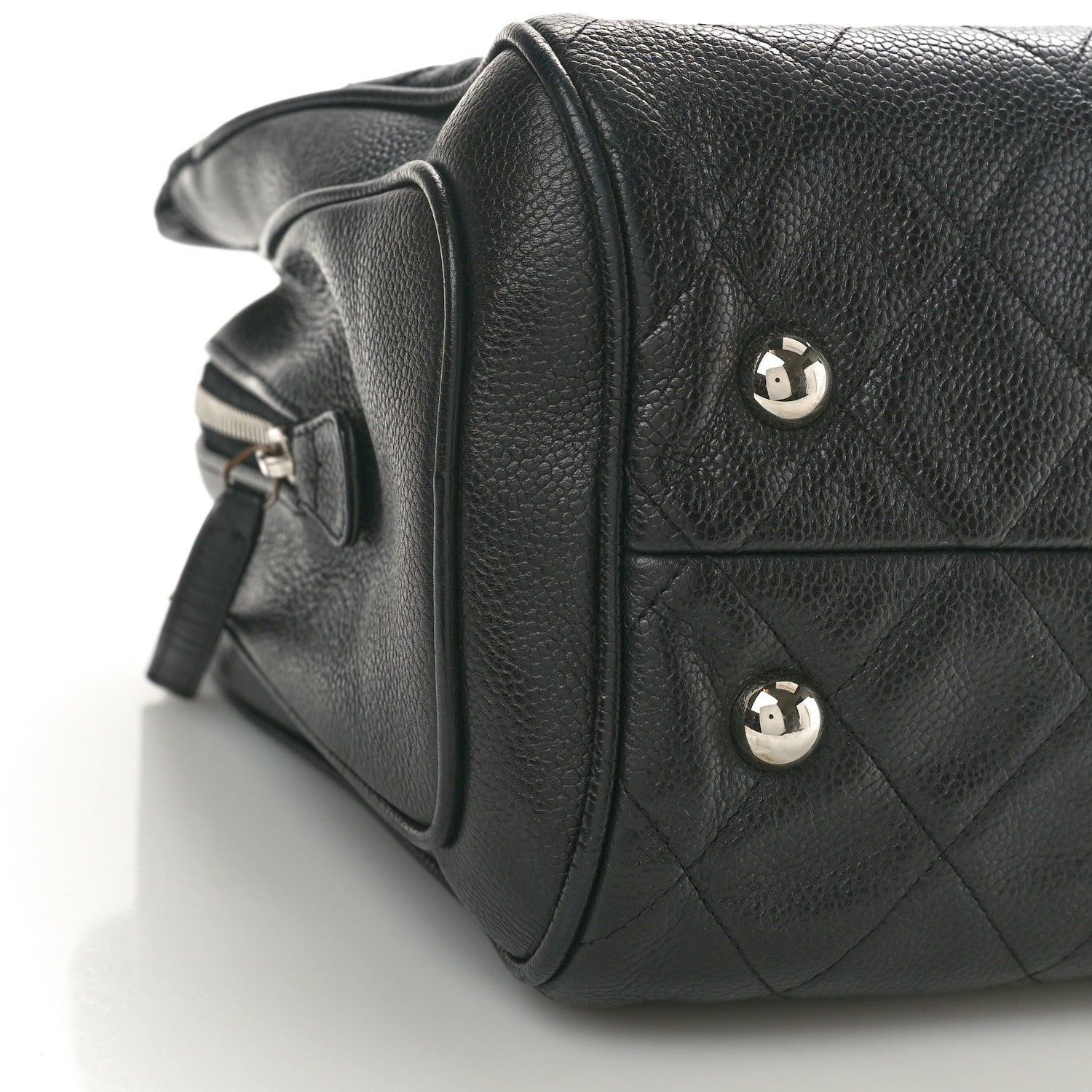 Chanel Caviar Quilted Shopping Tote Black 10 of 12
