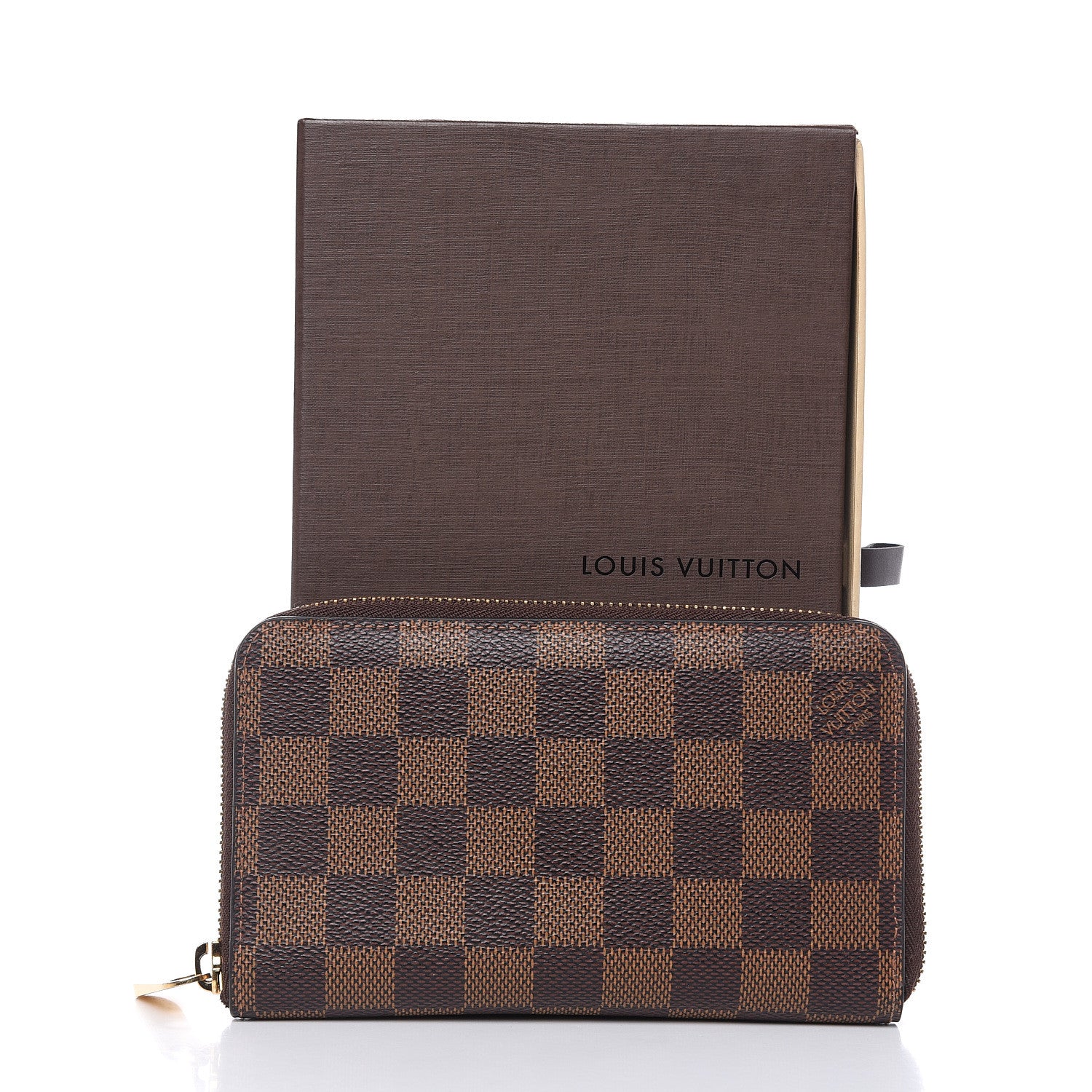 Louis Vuitton Damier Ebene Zippy Compact Wallet 9 of 9