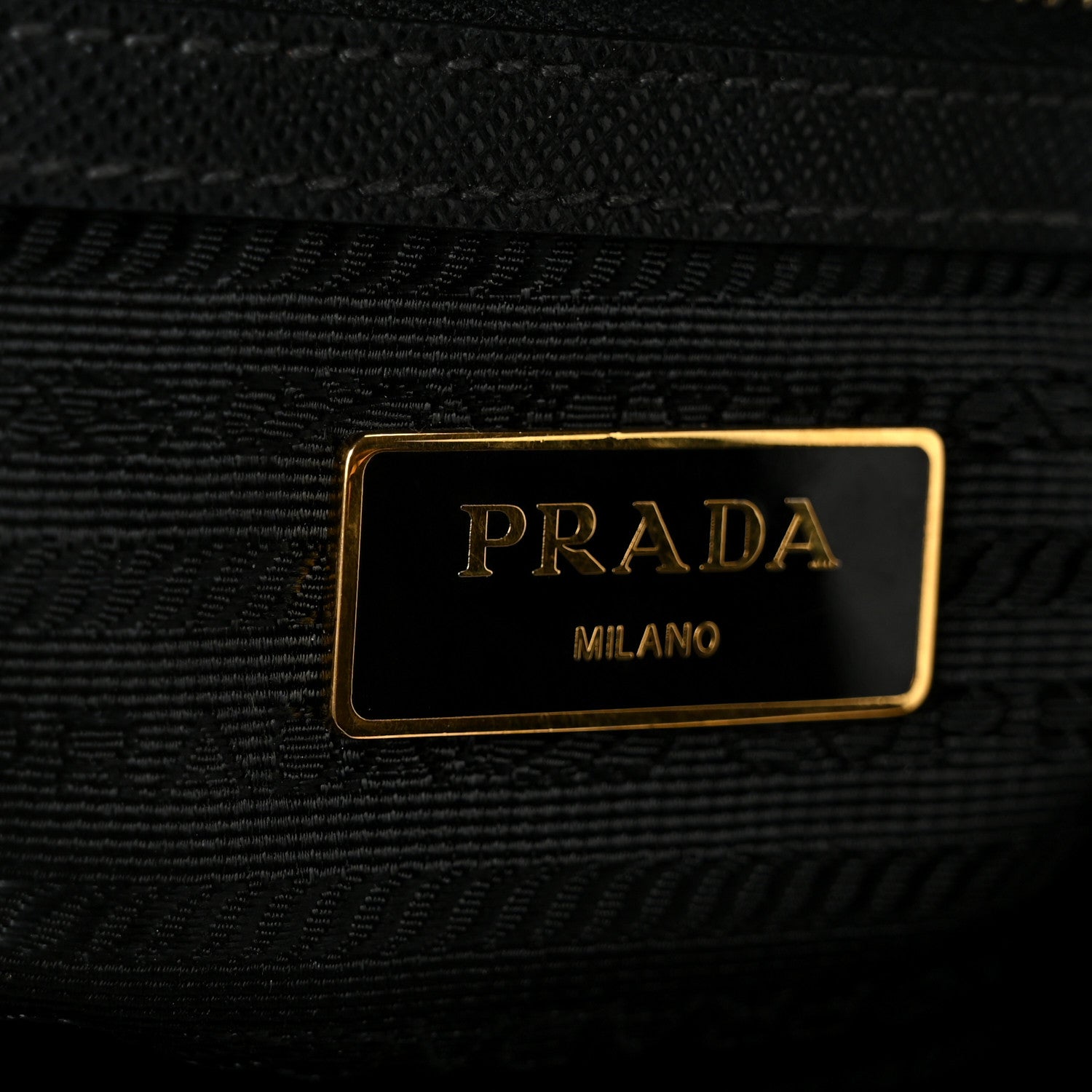 Prada Saffiano Small Galleria Double Zip Tote Black 6 of 10