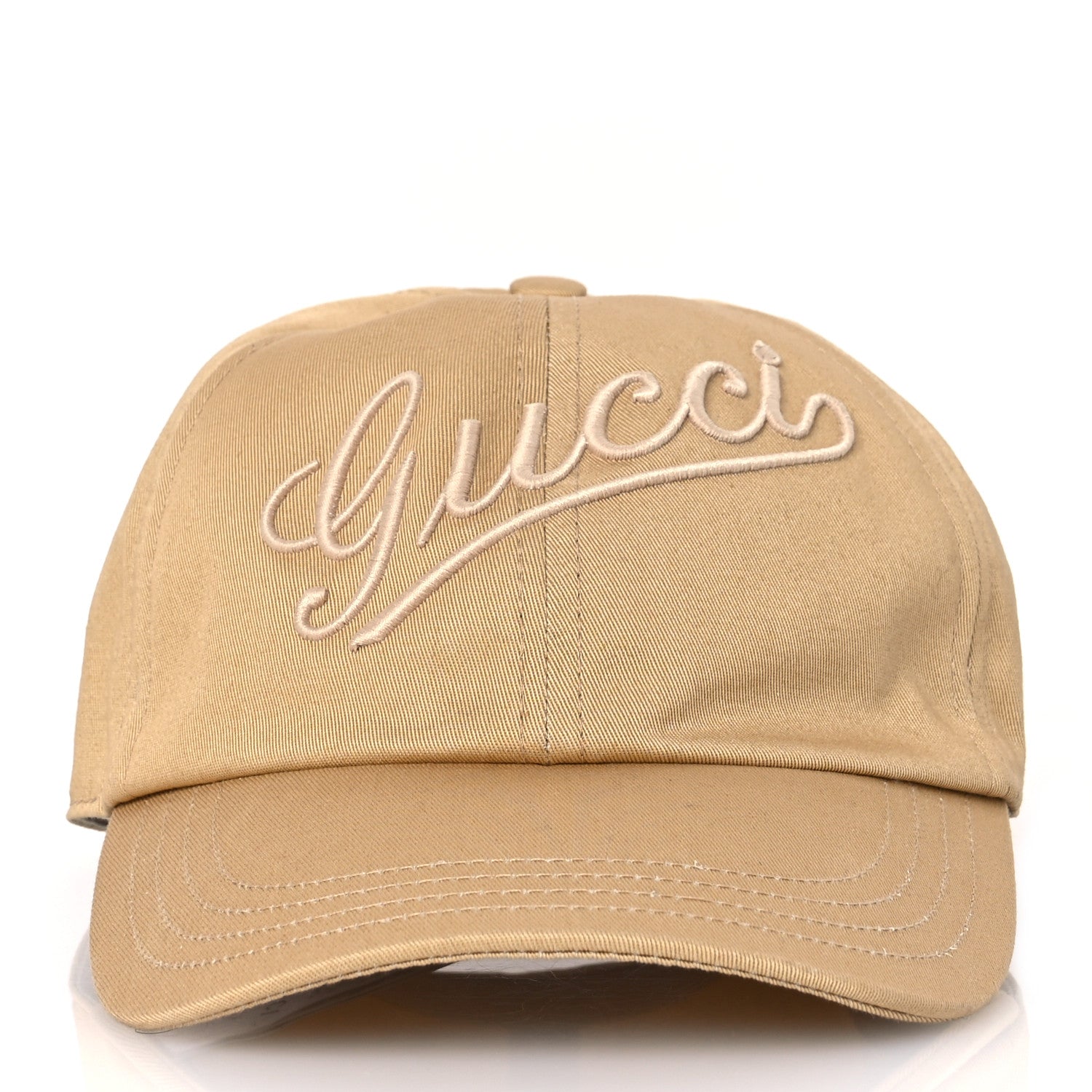 Gucci Logo Baseball Hat M Camel 3 of 13