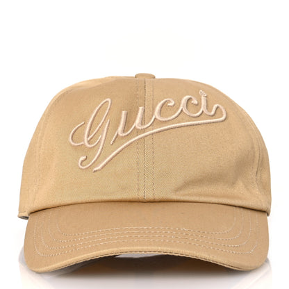 Gucci Logo Baseball Hat M Camel 3 of 13