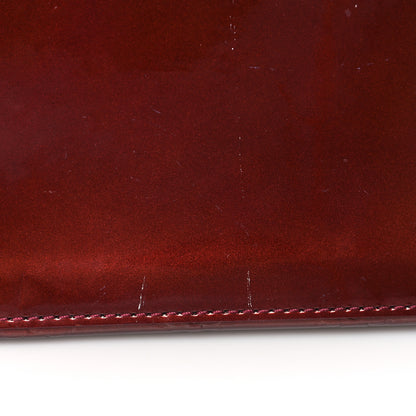 Louis Vuitton Vernis Wilshire MM Rouge Fauviste 12 of 12