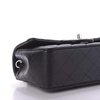 Chanel Lambskin Quilted Mini Rectangular Flap Black 6 of 10