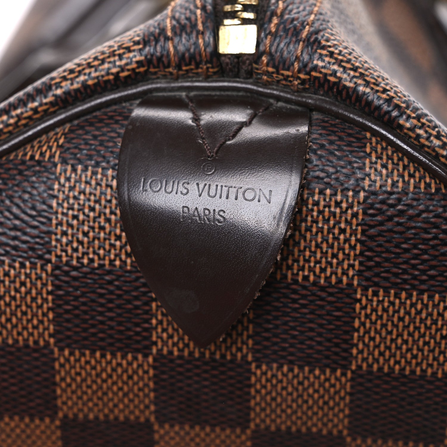 Louis Vuitton Damier Ebene Speedy 35 6 of 11