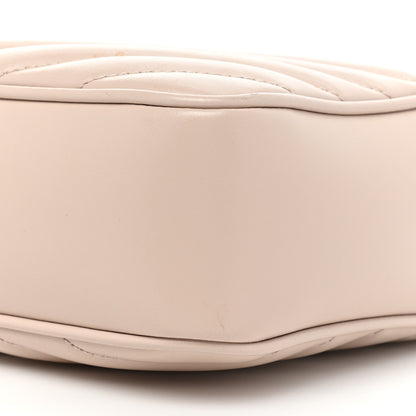 Saint Laurent Calfskin Matelasse Monogram Lou Camera Bag Marble Pink 8 of 15