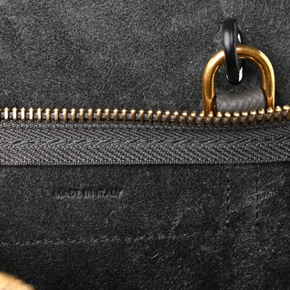 Celine Grained Calfskin Nano Belt Bag Grey 6 of 9