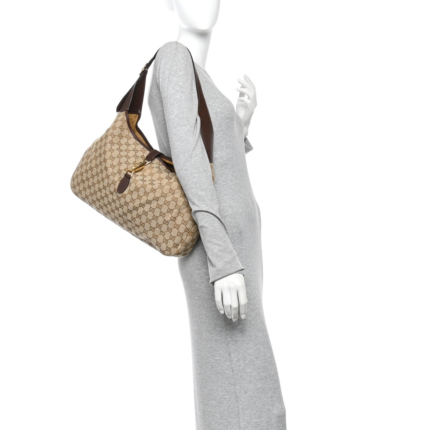 Monogram Large Jackie 1961 Shoulder Bag  Brown