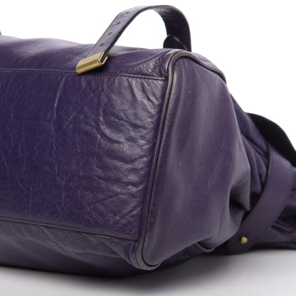 Mulberry Polished Buffalo Oversized Alexa Grape 9 of 15