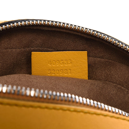 Gucci GG Supreme Monogram Arabesque Mini Chain Shoulder Bag Beige Yellow 7 of 8