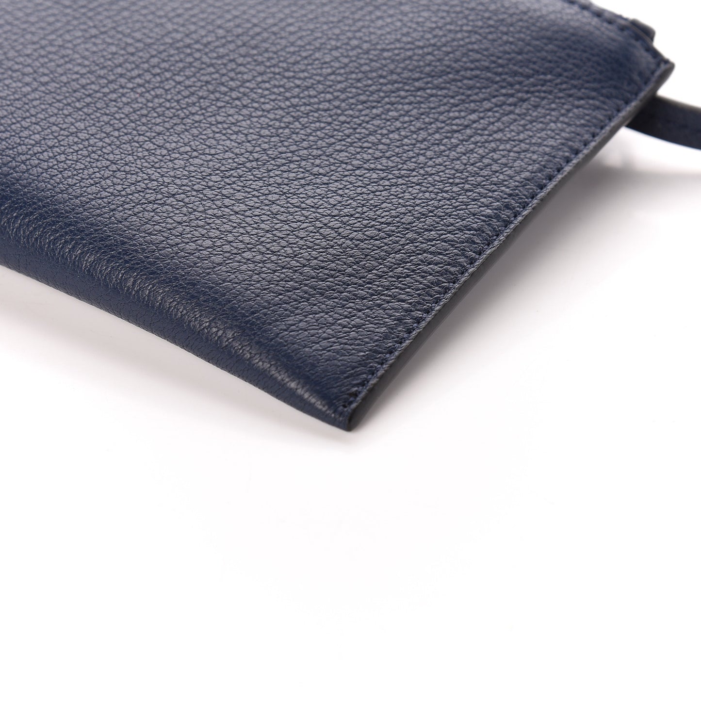 Grained Goatskin Antigona Crossbody Night Blue