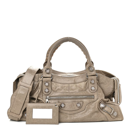 Balenciaga Agneau Giant 21 Silver Hardware Part Time Papyrus 1 of 20