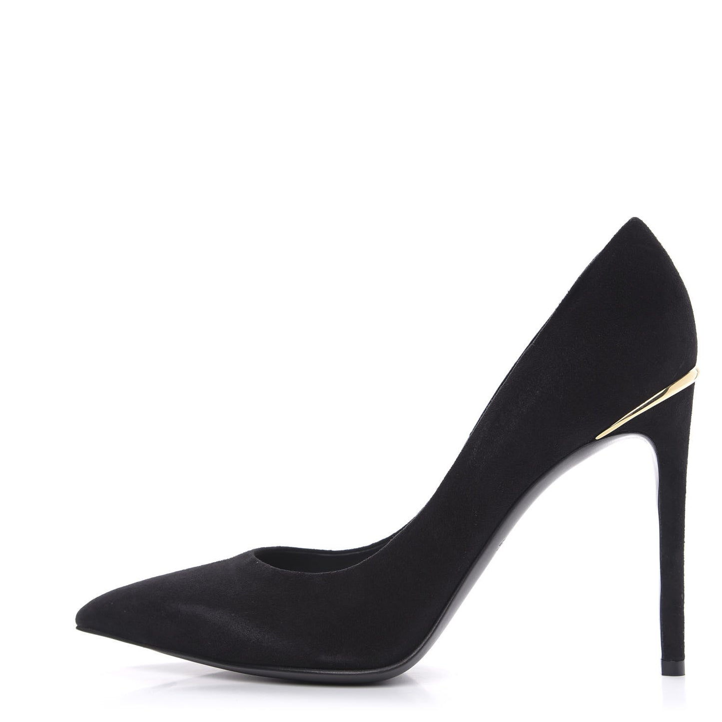 Suede Eyeline Pumps 39 Black