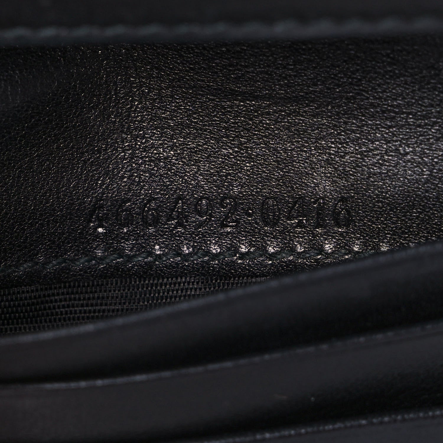 Gucci Calfskin Matelasse GG Marmont Card Case Wallet Black 8 of 13