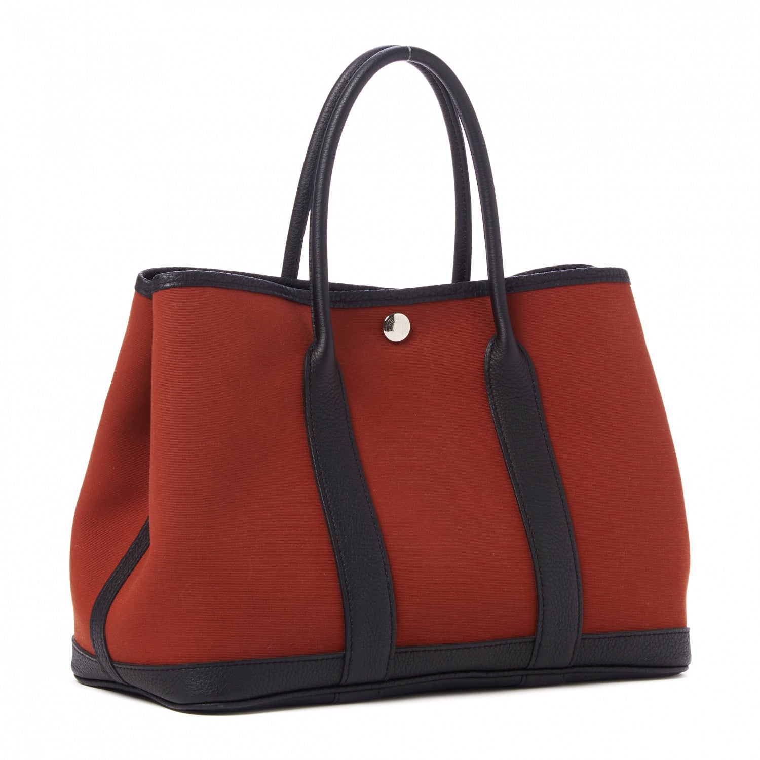 Hermes Toile Officier Negonda Garden Party 30 TPM Cuivre Black 2 of 7