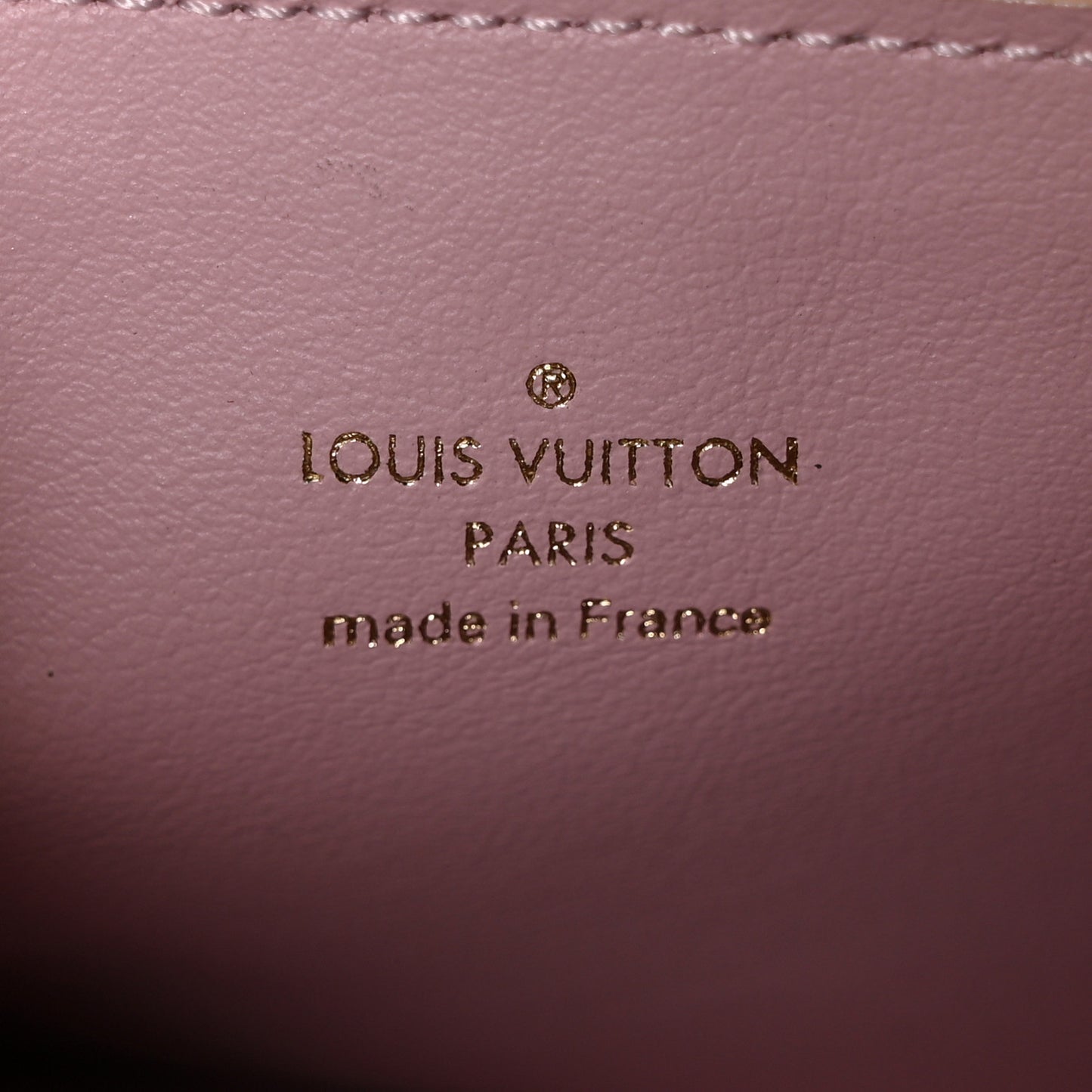 Damier Azur Felicie Chain Wallet Zippered Insert Rose Ballerine