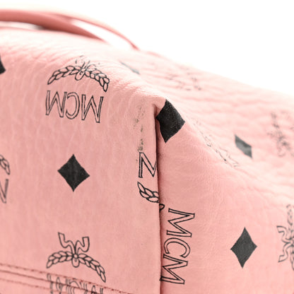 MCM Visetos Small Essential Backpack Pink 15 of 15