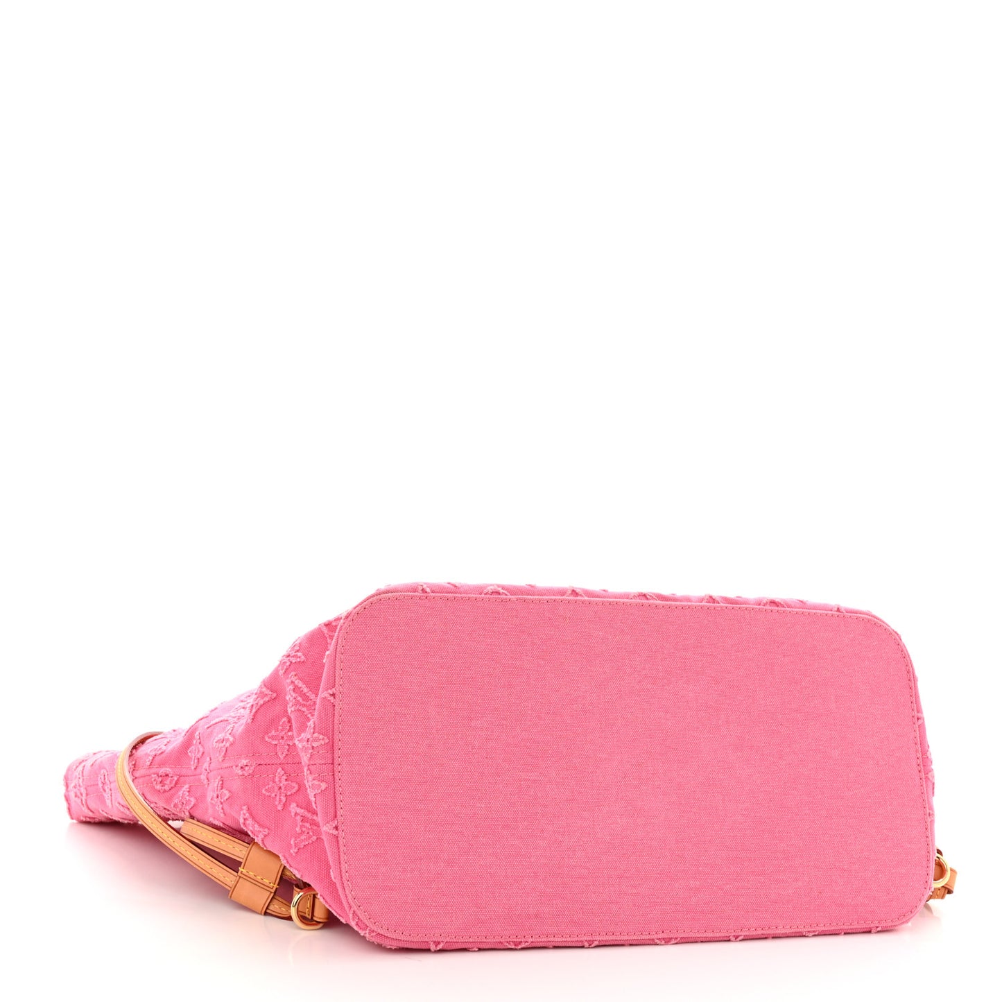 Monogram Denim Neverfull MM Rose