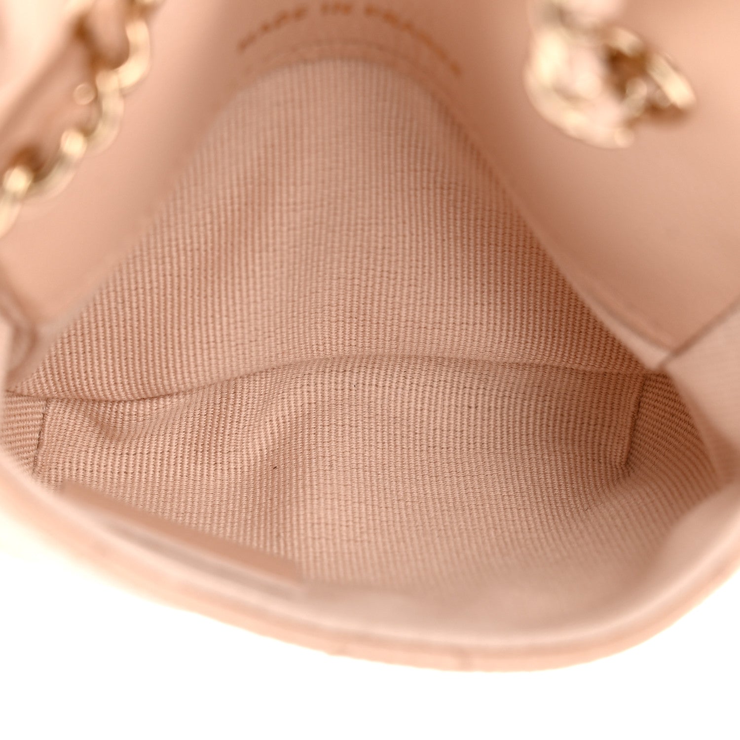 Chanel Caviar Quilted Mini Chain Belt Bag Light Beige 4 of 11