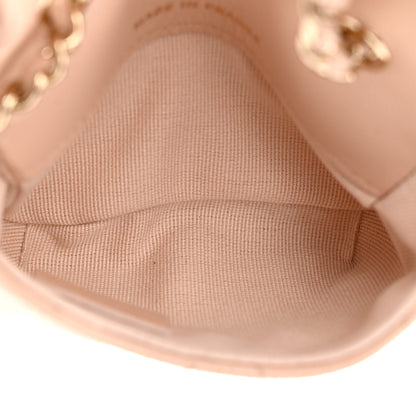 Chanel Caviar Quilted Mini Chain Belt Bag Light Beige 4 of 11