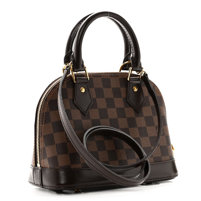 Louis Vuitton Damier Ebene Alma BB 3 of 10