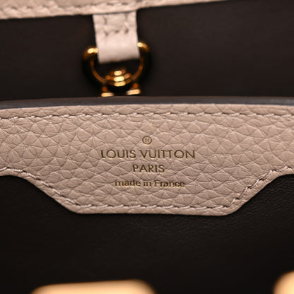 Louis Vuitton Taurillon Capucines BB Galet 7 of 10