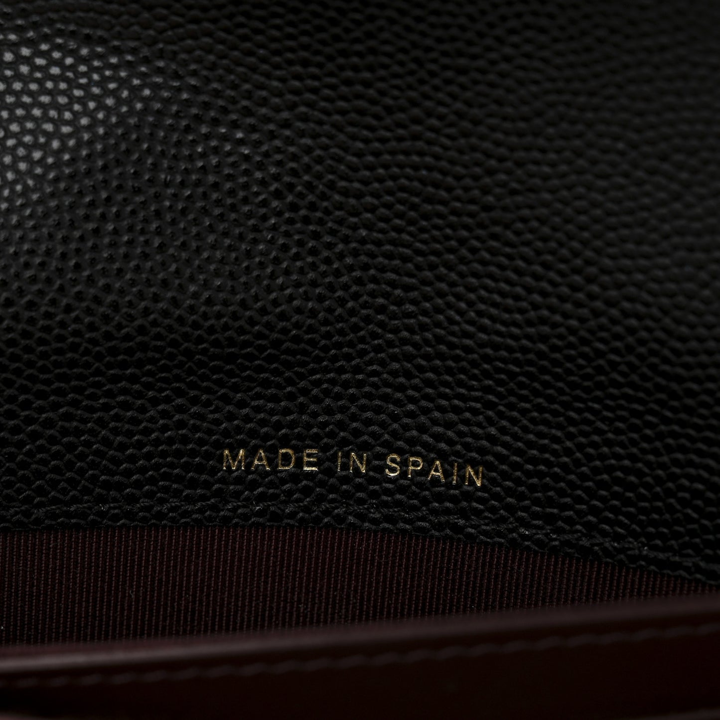 Caviar Quilted Medium Flap Wallet Black