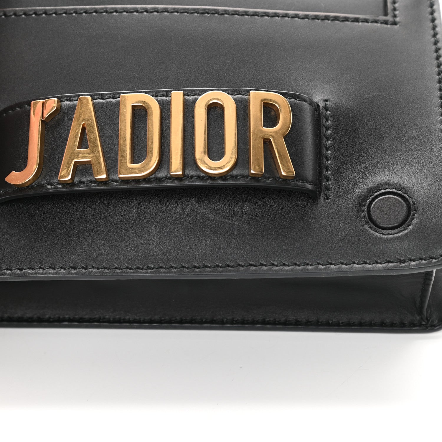 Christian Dior Calfskin J'Adior Chain Flap Bag Black 11 of 15