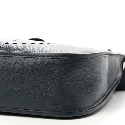 Hermes Courchevel Evelyne GM Bleu Indigo 9 of 9