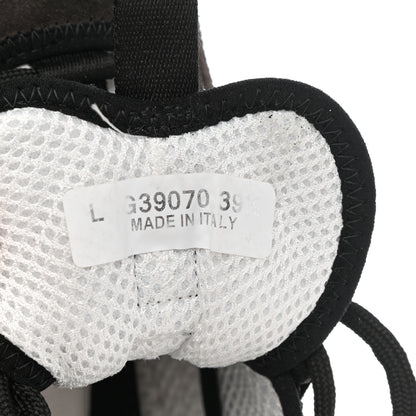 Chanel Fabric Suede CC Sneakers 39.5 Black Dark Grey 8 of 9
