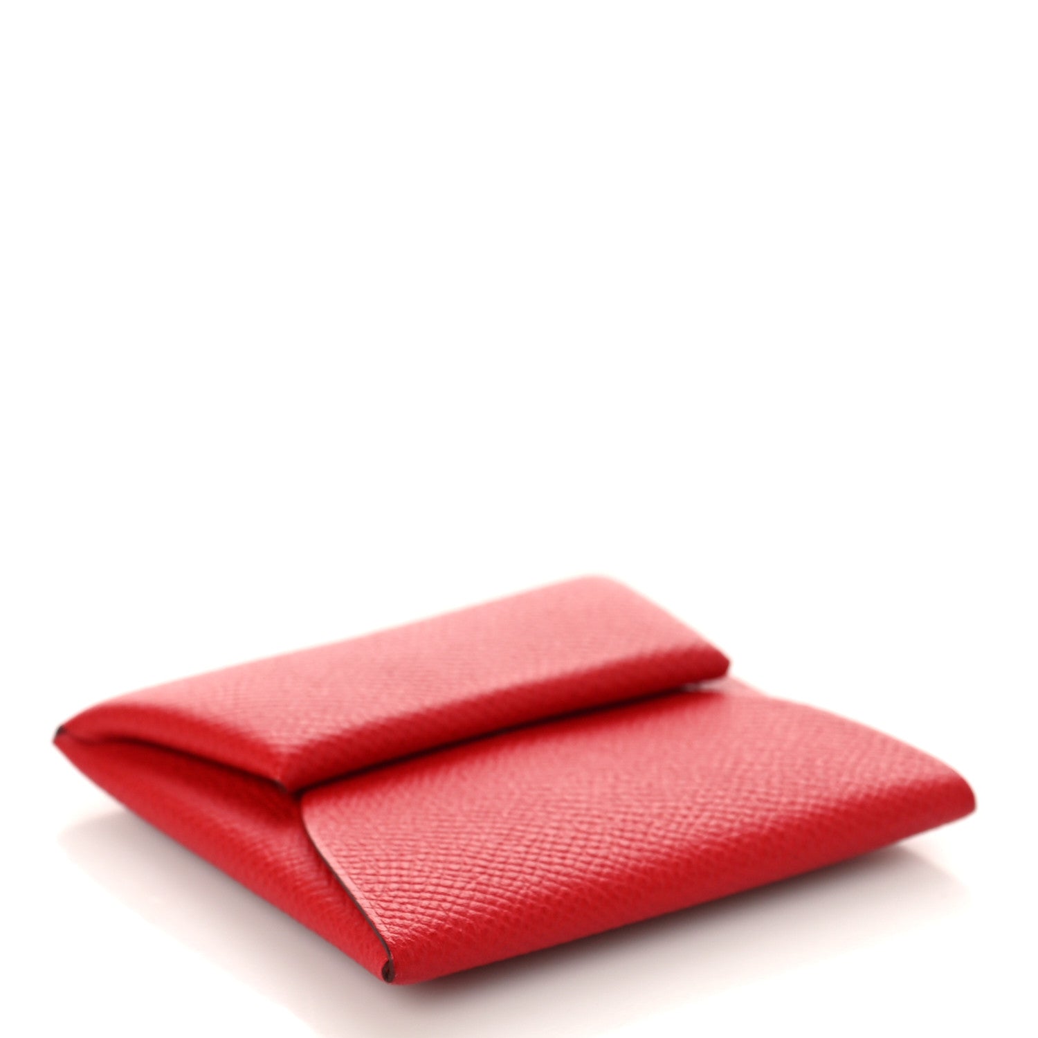 Hermes Epsom Bastia Coin Purse Rouge Casaque 4 of 8
