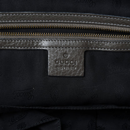 Gucci Suede Medium 1973 Top Handle Satchel Olive 5 of 19