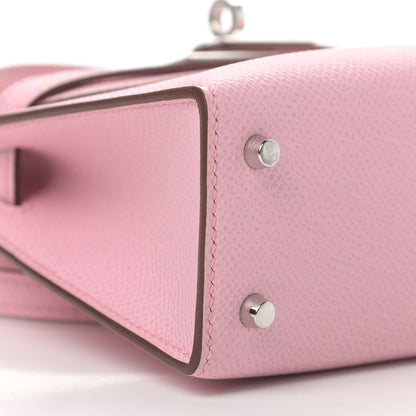 Hermes Epsom Mini Kelly Sellier 20 Mauve Sylvestre 9 of 10