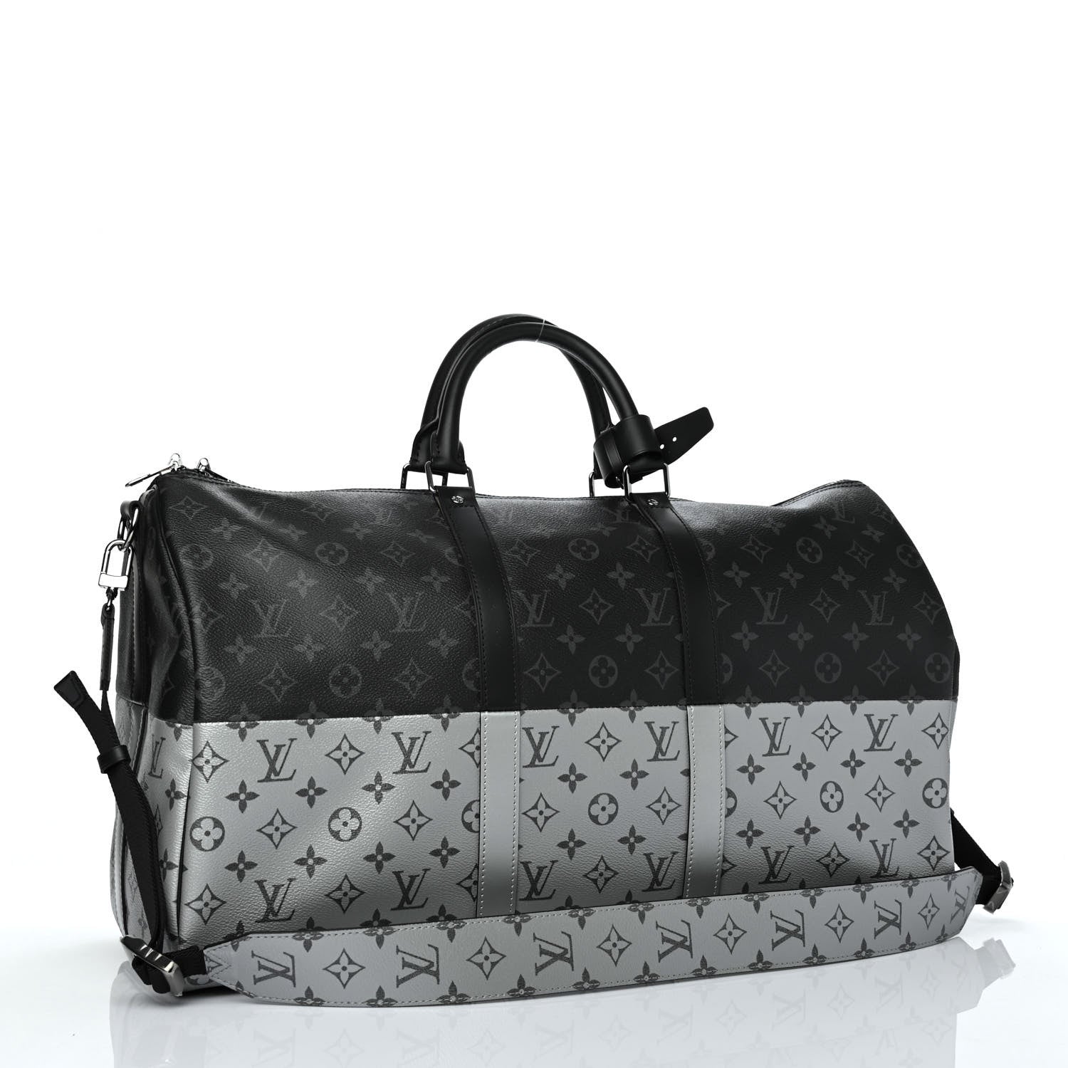 Louis Vuitton Monogram Split Keepall Bandouliere 50 2 of 4