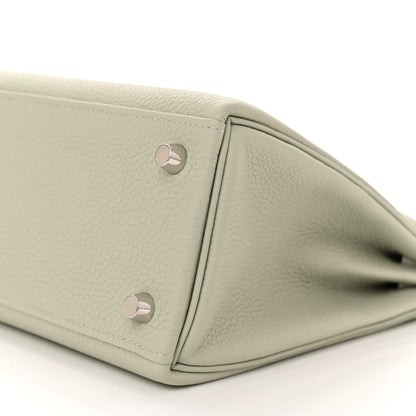 Hermes Togo Kelly Retourne 25 Gris Neve 10 of 11