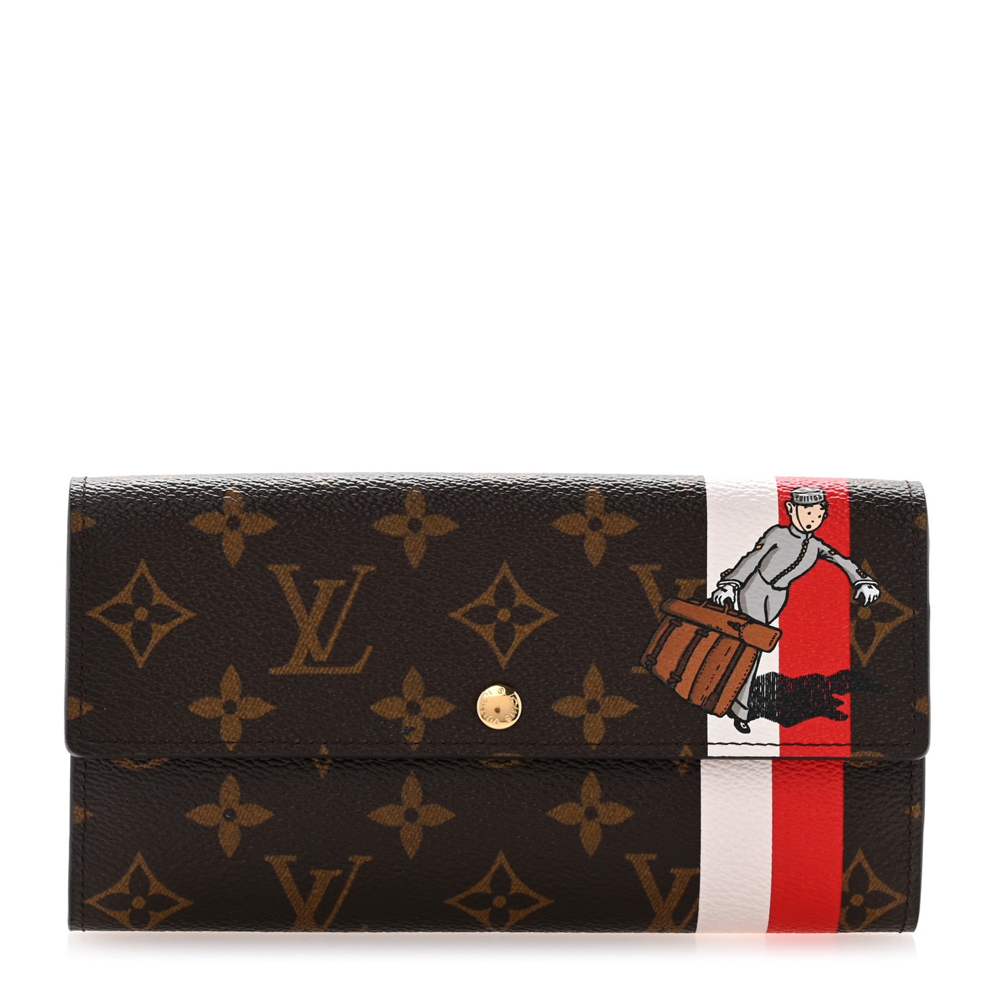 Monogram Groom Sarah Wallet