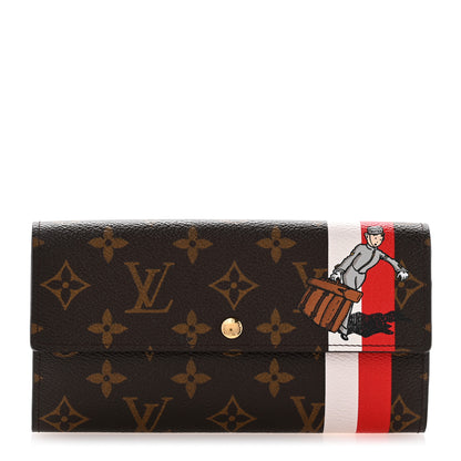 Louis Vuitton Monogram Groom Sarah Wallet 1 of 10