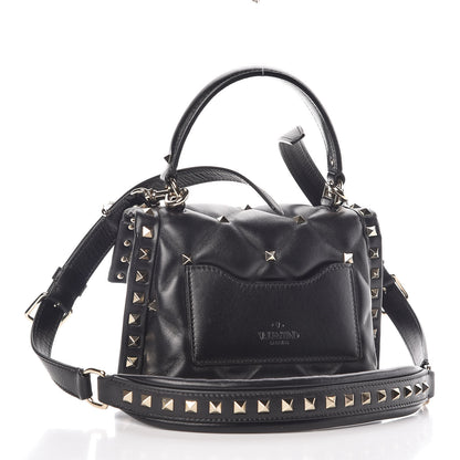 Valentino Garavani Nappa Mini Candystud Top Handle Bag Black 3 of 9