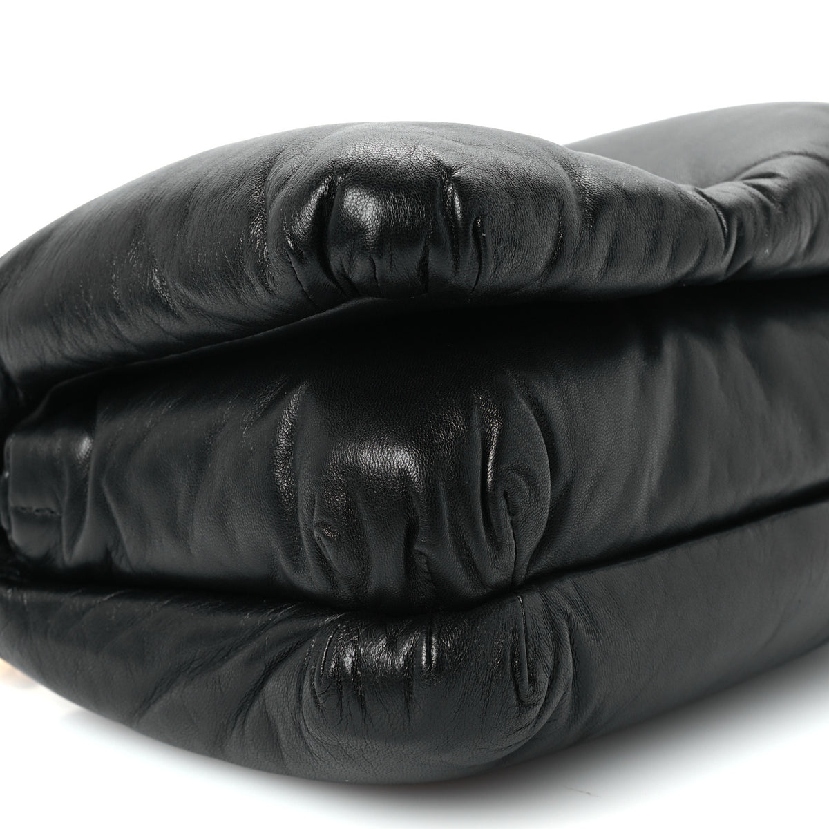 Loewe Lambskin Small Goya Puffer Bag Black 9 of 10