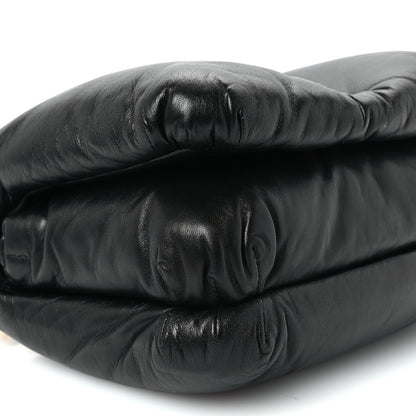 Loewe Lambskin Small Goya Puffer Bag Black 9 of 10