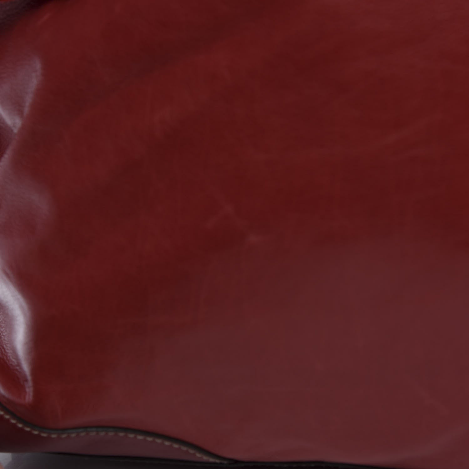 Gucci Calfskin Ruffle Medium Sabrina Boston Tote Red 14 of 16