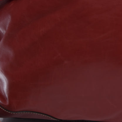 Gucci Calfskin Ruffle Medium Sabrina Boston Tote Red 14 of 16