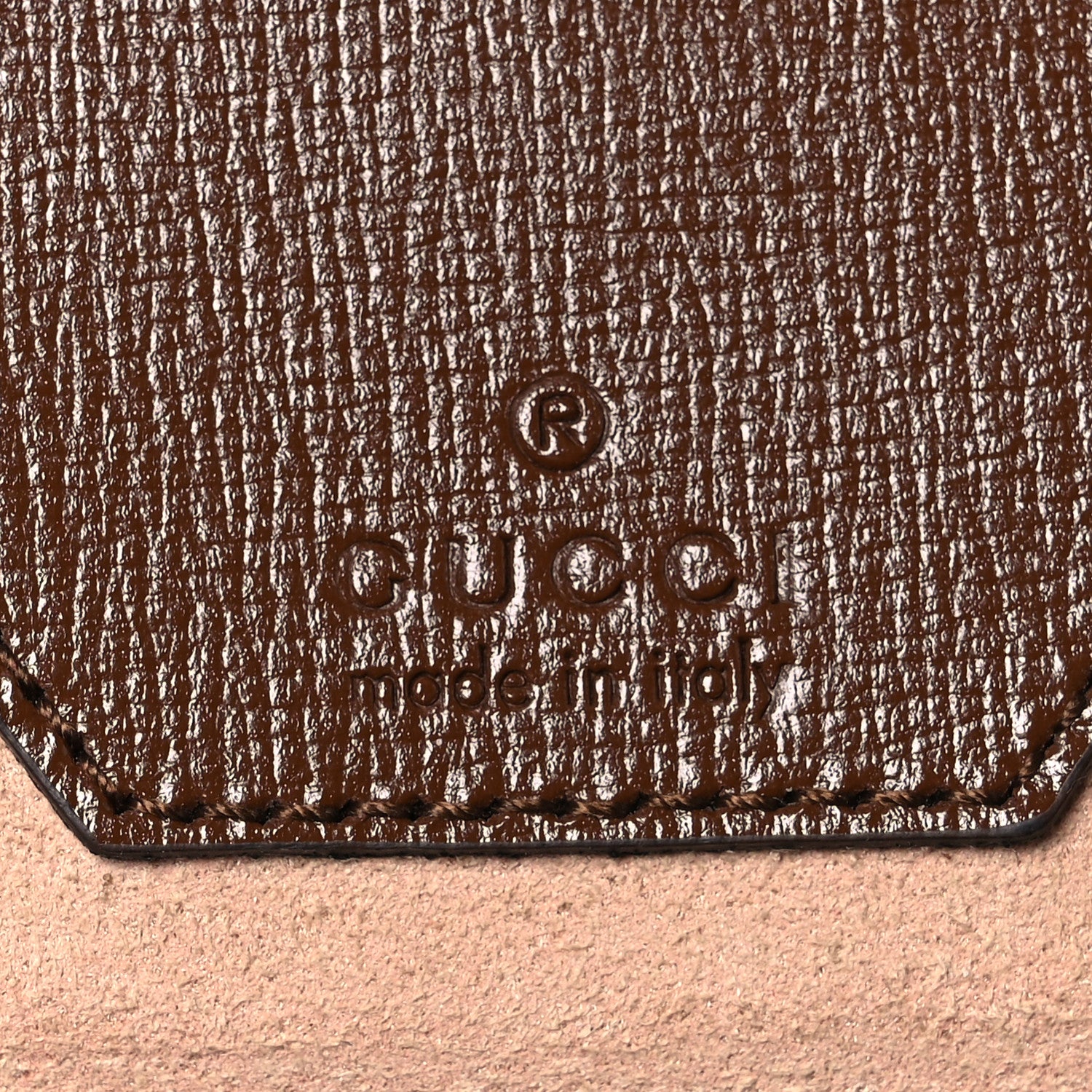 Gucci GG Supreme Monogram Azalea Calfskin Web Small Horsebit 1955 Crossbody Bag Beige Ebony Brown Sugar 6 of 11