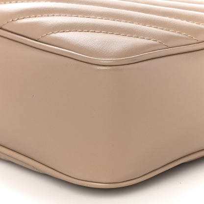 Saint Laurent Calfskin Matelasse Monogram Lou Camera Bag Dark Beige 9 of 9