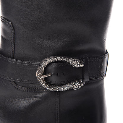 Gucci Calfskin Dionysus Lifford Short Boots 38.5 Black 10 of 13