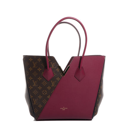 Louis Vuitton Calfskin Monogram Kimono Tote Aurore 1 of 7