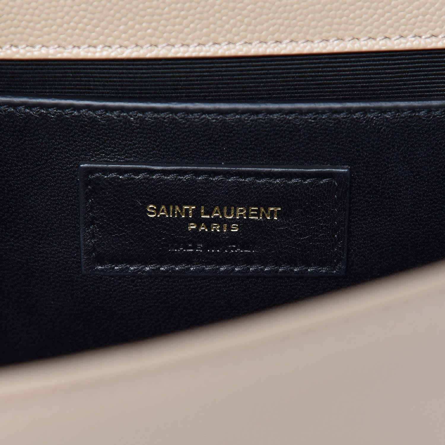 Saint Laurent Grain De Poudre Medium Monogram Kate Satchel Nude Powder 6 of 10