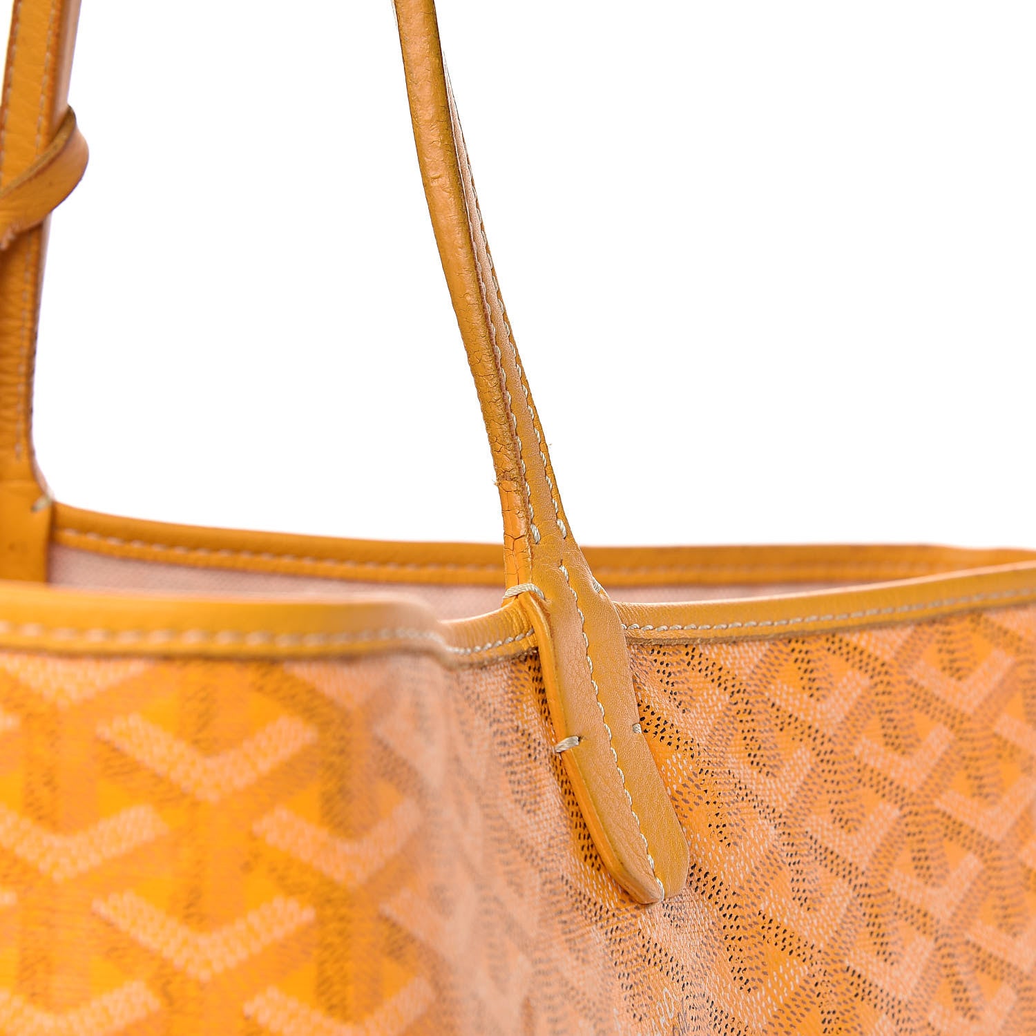 Goyard Goyardine Saint Louis GM Yellow 14 of 18
